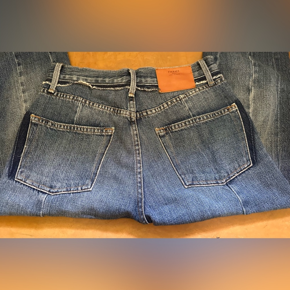 Frame Le Original Jeans, Cropped Straight Leg, Size 24, Great Condition! - Picture 10 of 12